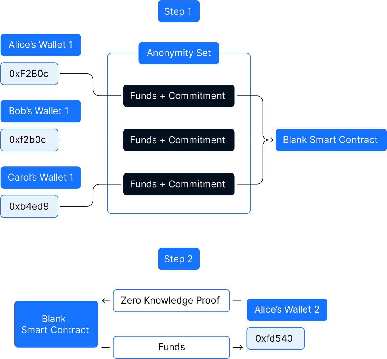 BLANK WALLET. The most private, non-custodial… | by Pedro Febrero  (@febrocas) | 4SVofficial | Medium