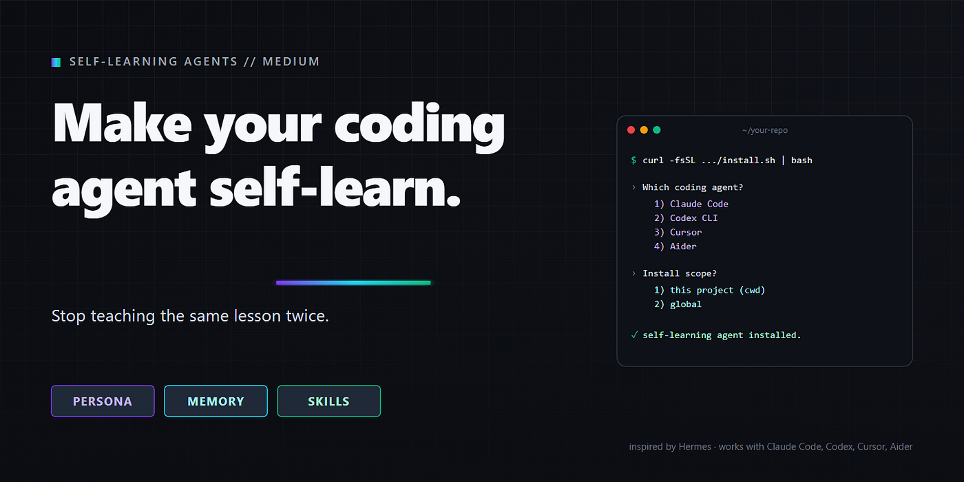 Your Coding Agent Has Amnesia. Here’s the Architecture That Fixes It.