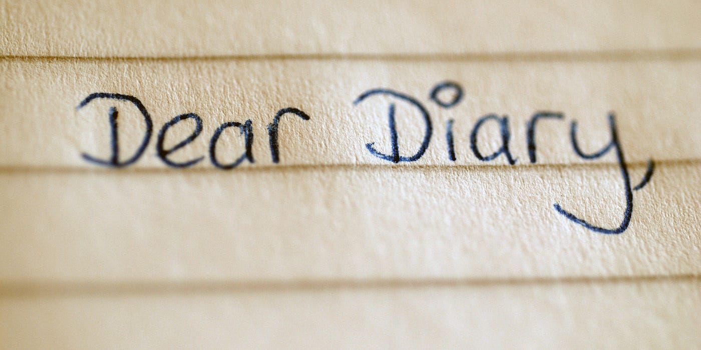 Why You Should Not Keep A Diary. Recently when I was cleaning my… | by  Chanaka Balasooriya | Medium