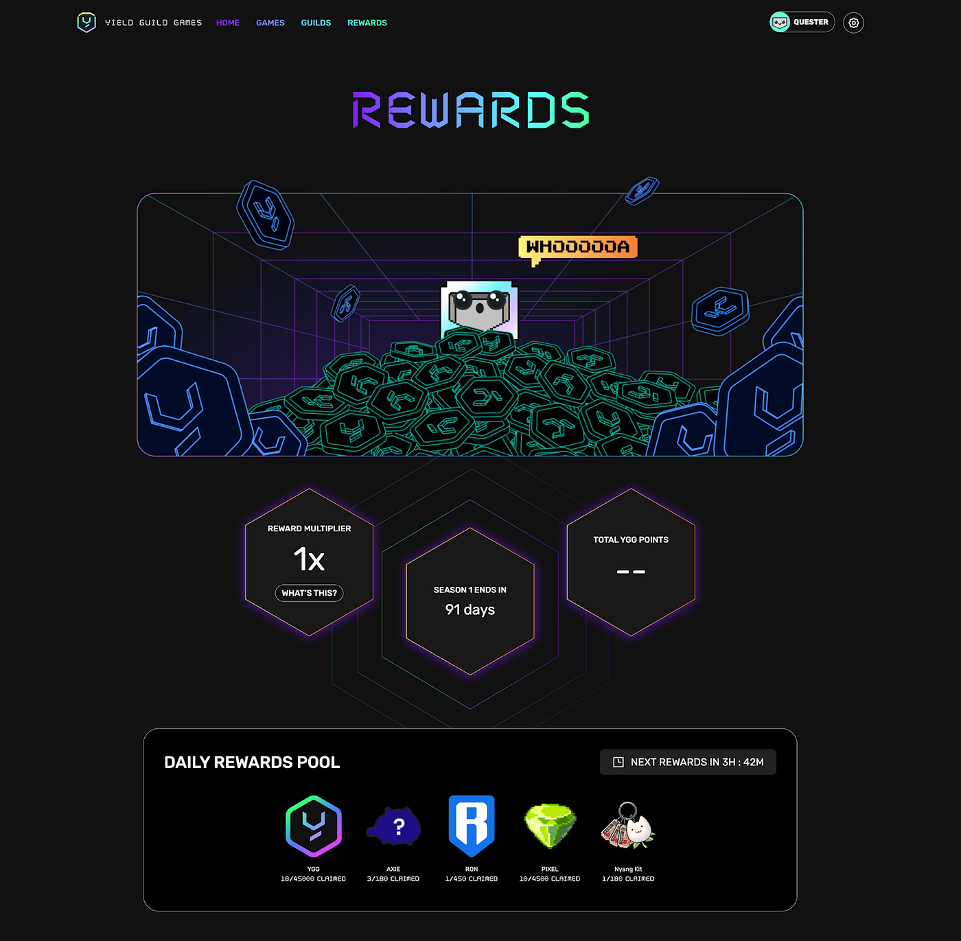 Experience Daily Rewards with GAP Season 7 | by Yield Guild Games | Yield  Guild Games | Medium