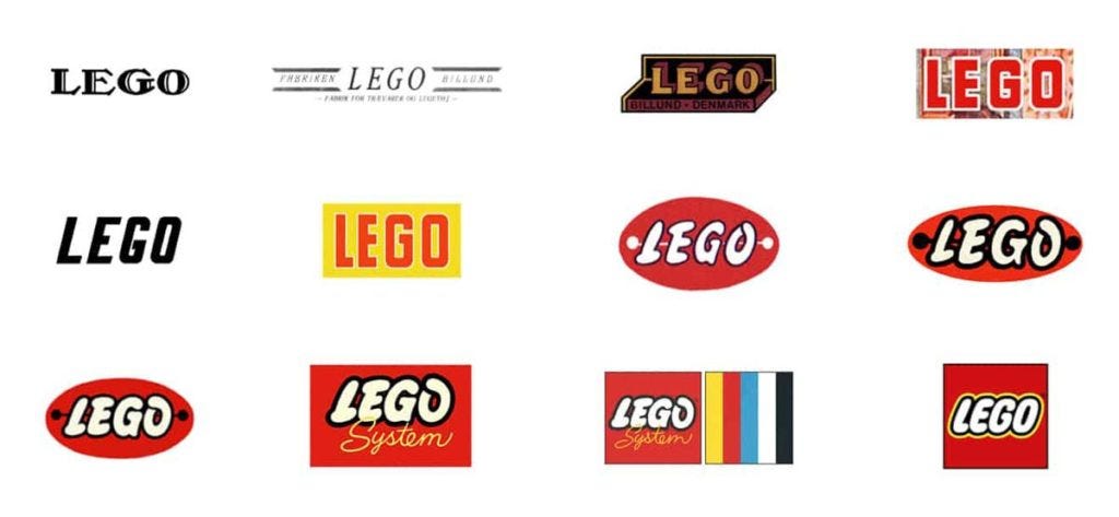History Of The Lego Logo Design Evolution 1942 2020 by Inkbot Design Medium