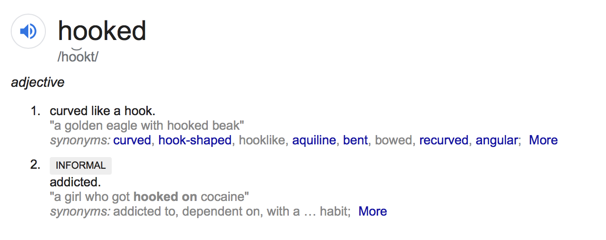 Define hooked discount
