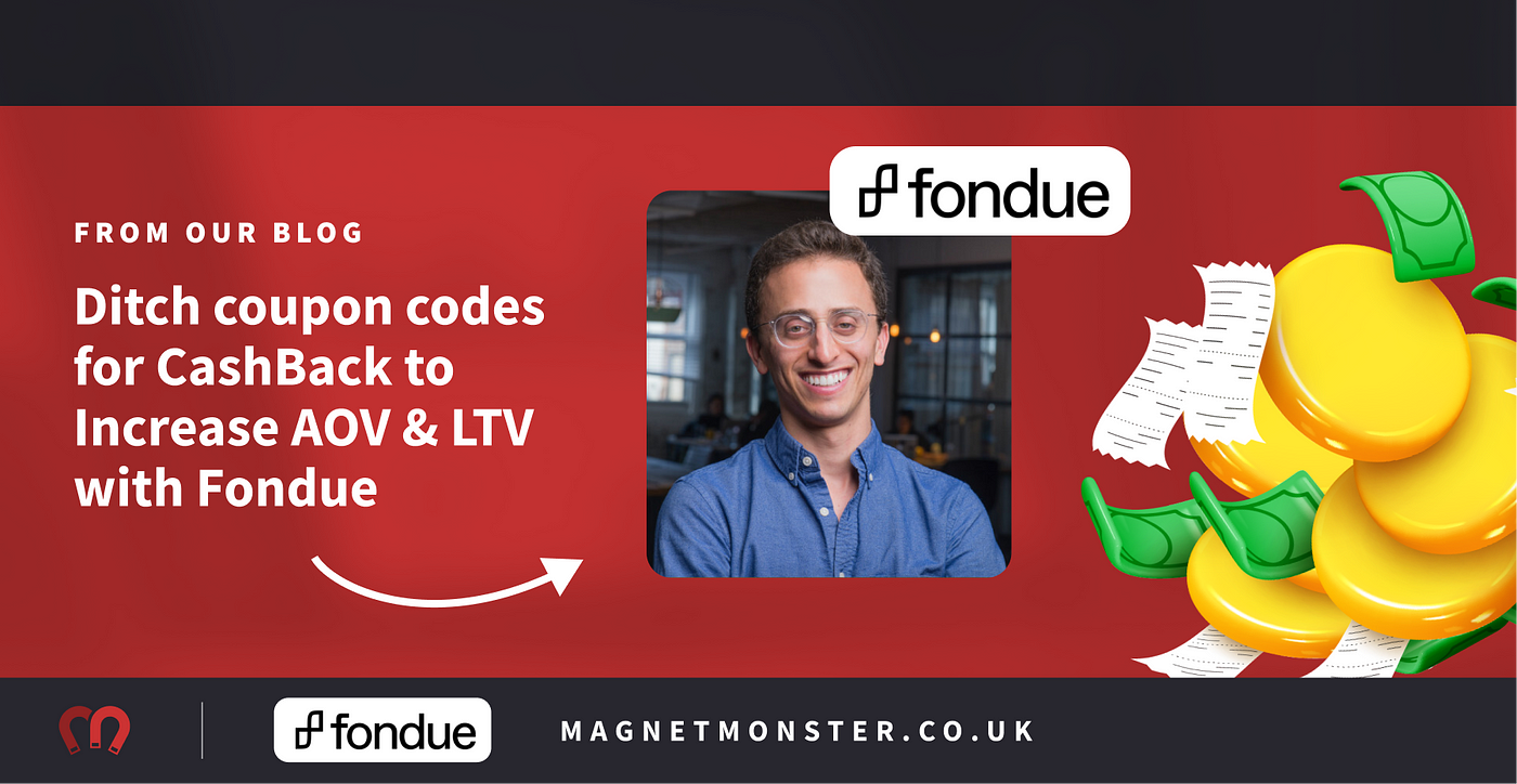 How Fondue helps merchants replace discounts with CashBack for