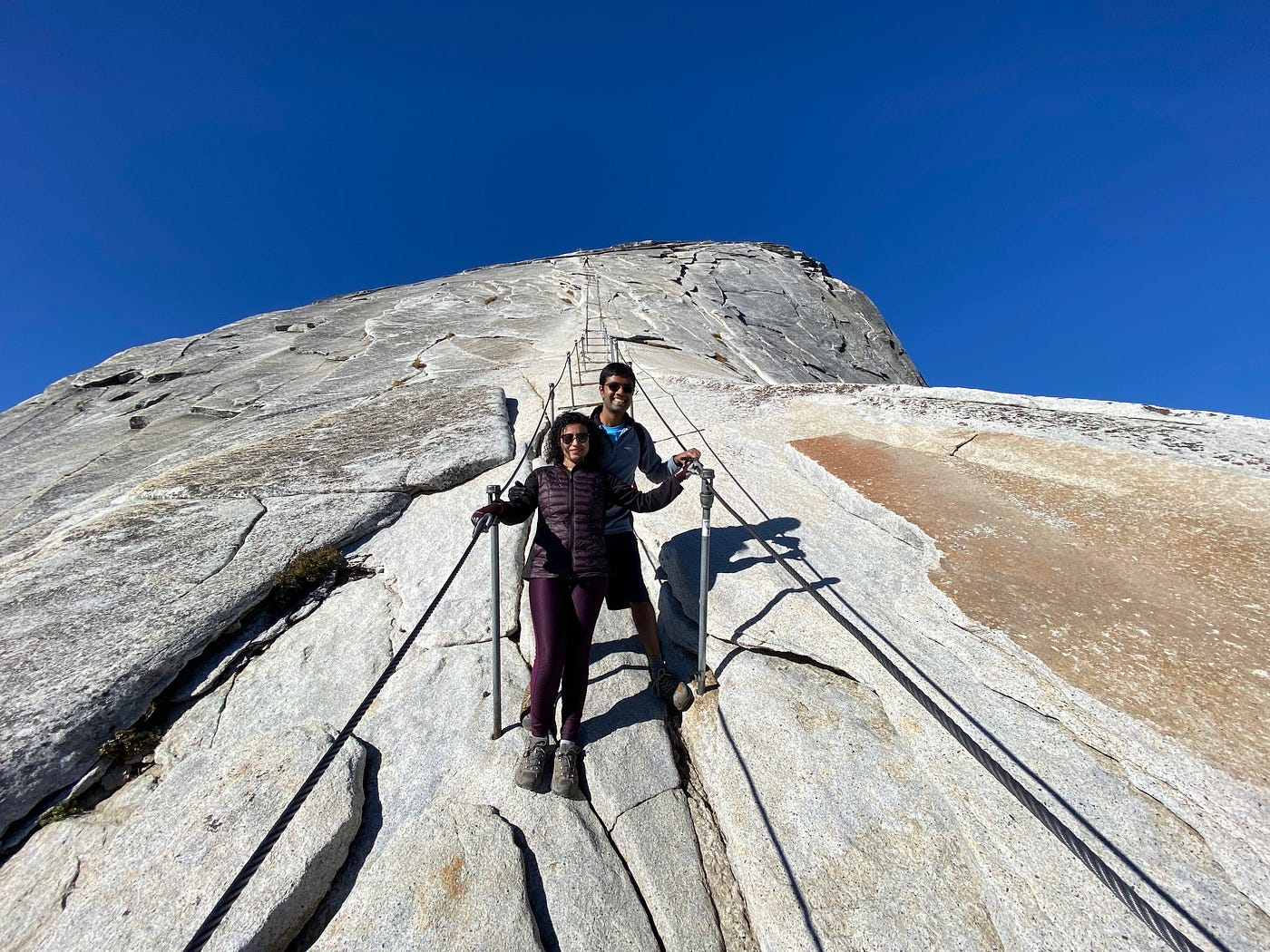 Story of Our Half Dome Hike. Half Dome : On our bucket list 😊 | by Chitra  Chakravarty | Medium