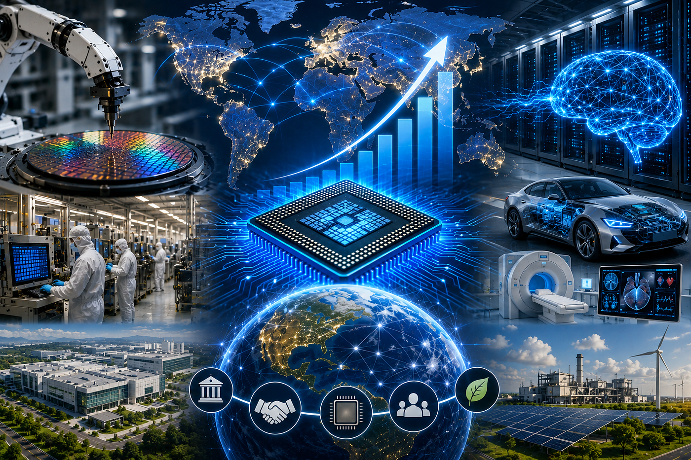 Global Semiconductor Output to Reach USD 1.5 Trillion by 2030