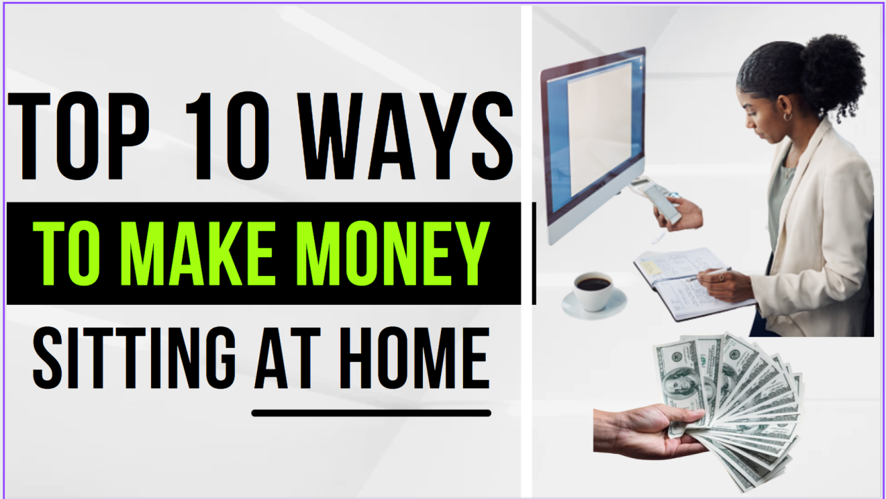 How to make easy money from home deals