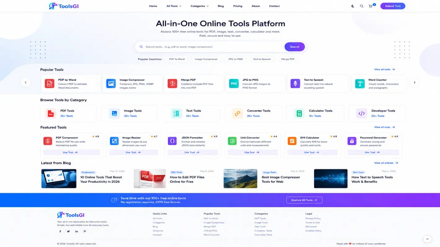 ToolsGI Theme: Build Tools Websites Without Code in Just 5 Steps