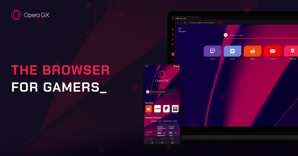 Opera GX mobile gaming browser will speed games for mobile players