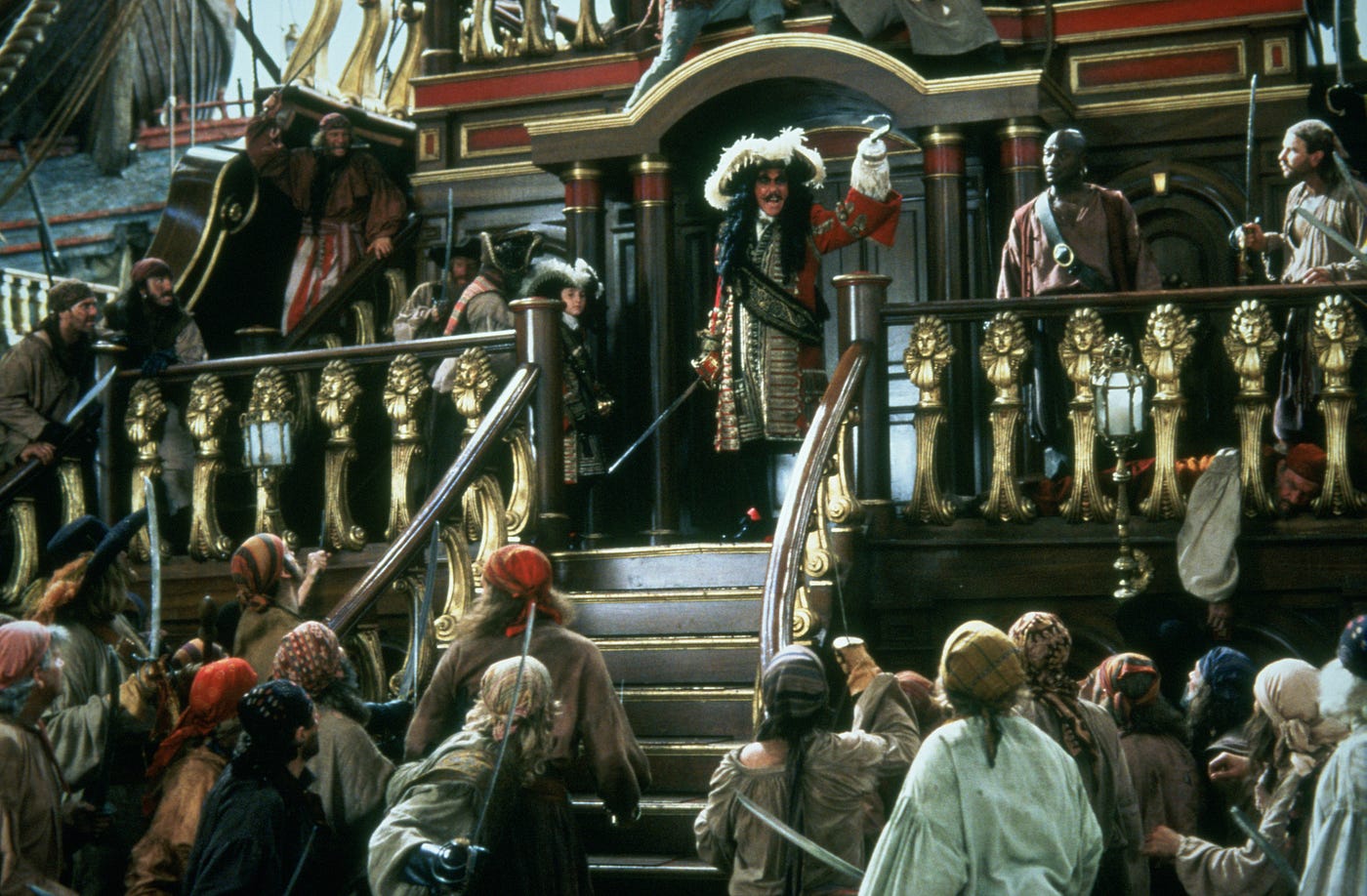 The lavish production design of “Hook” (TriStar Pictures)