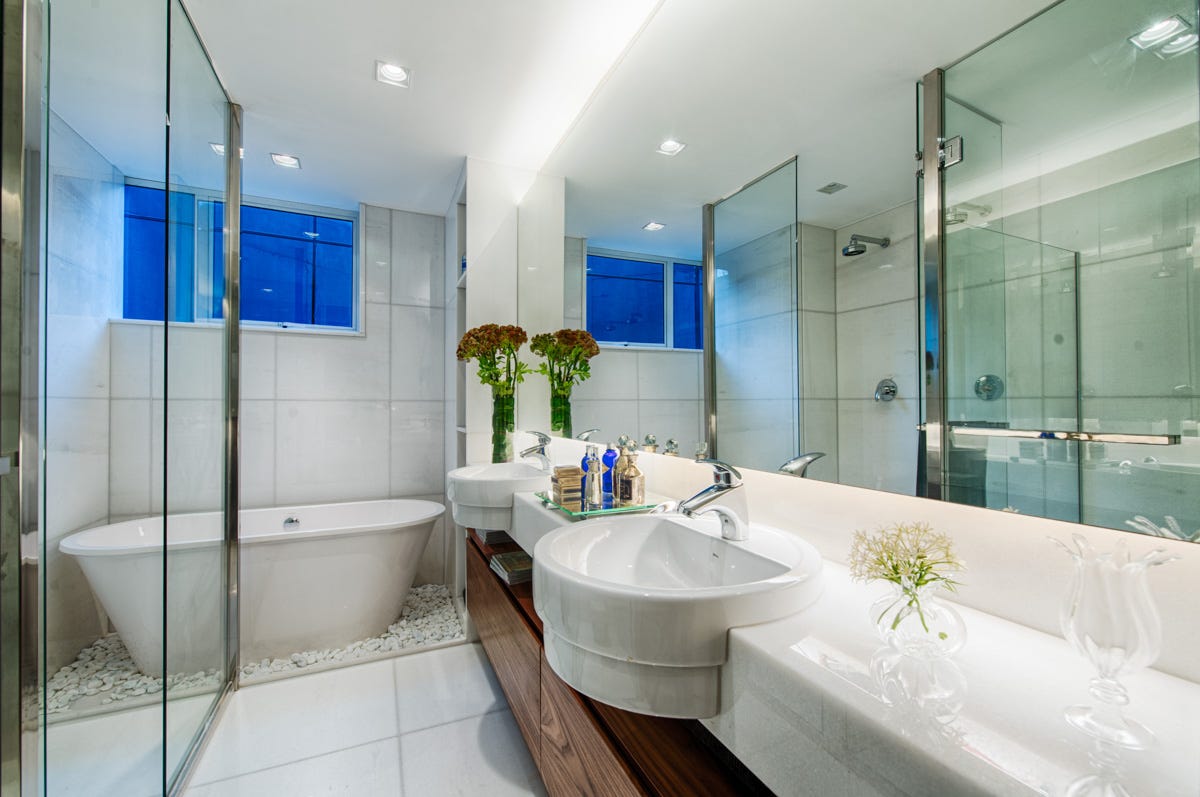 Como transformar seu banheiro em um banheiro SPA | by Patrimar Construtora  | Medium, image size:1200x797