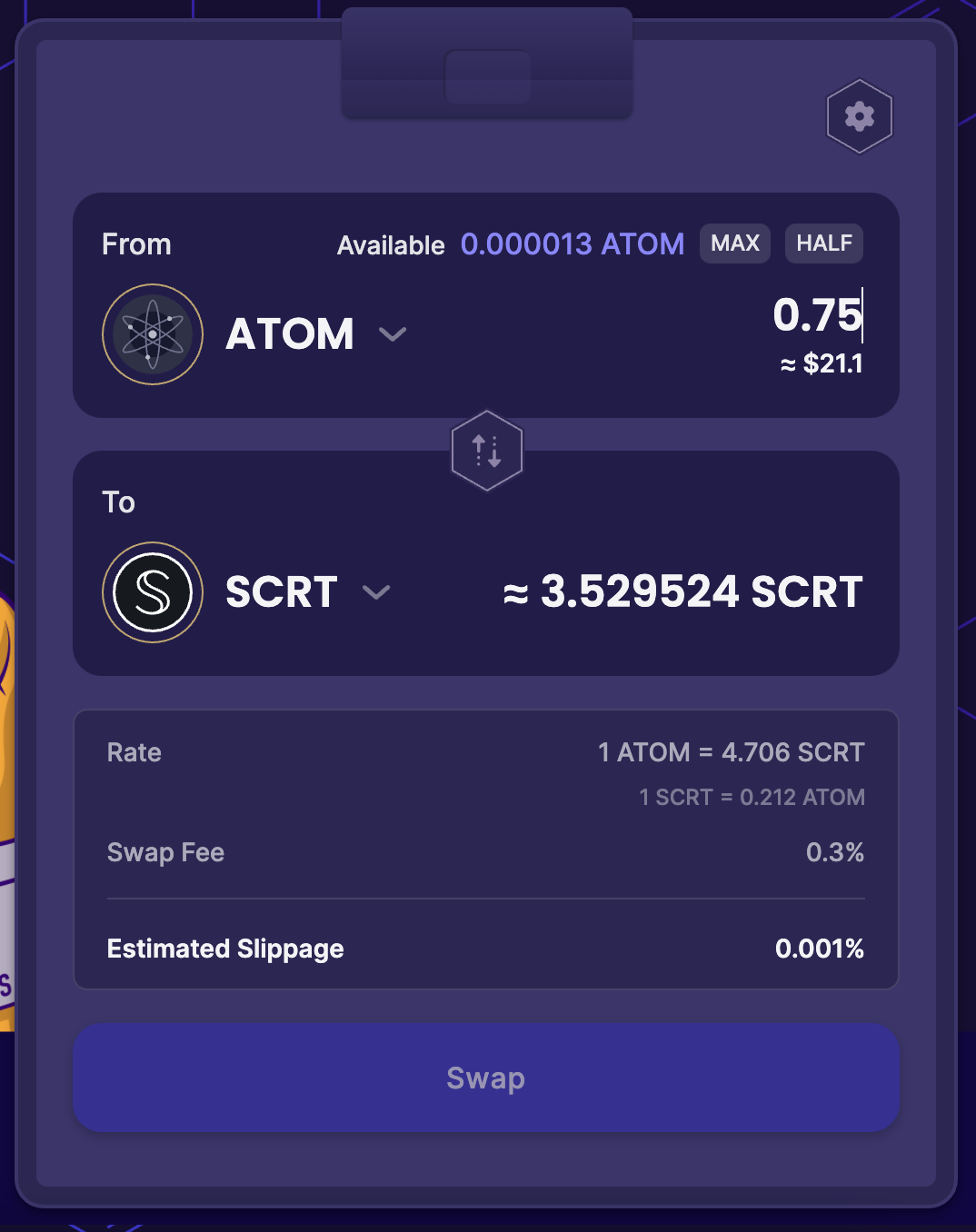 How to Buy SCRT Using Coinbase, the Osmosis DEX, and ATOM | by Secret  Network | Secret Network Ecosystem | Medium