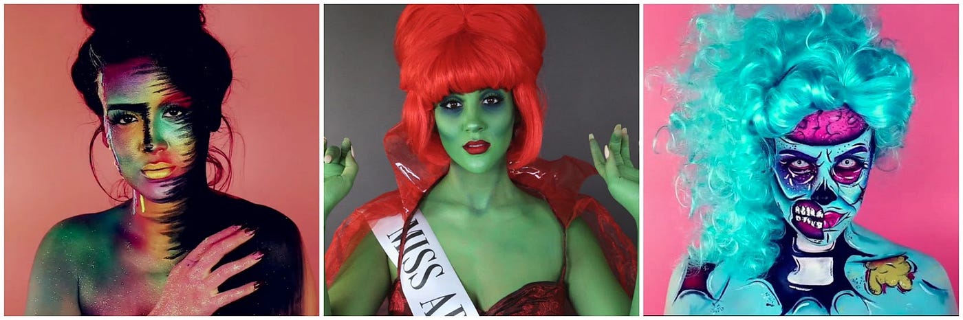 Step up Your Halloween Makeup Game with these Killer Looks, by Virtzy