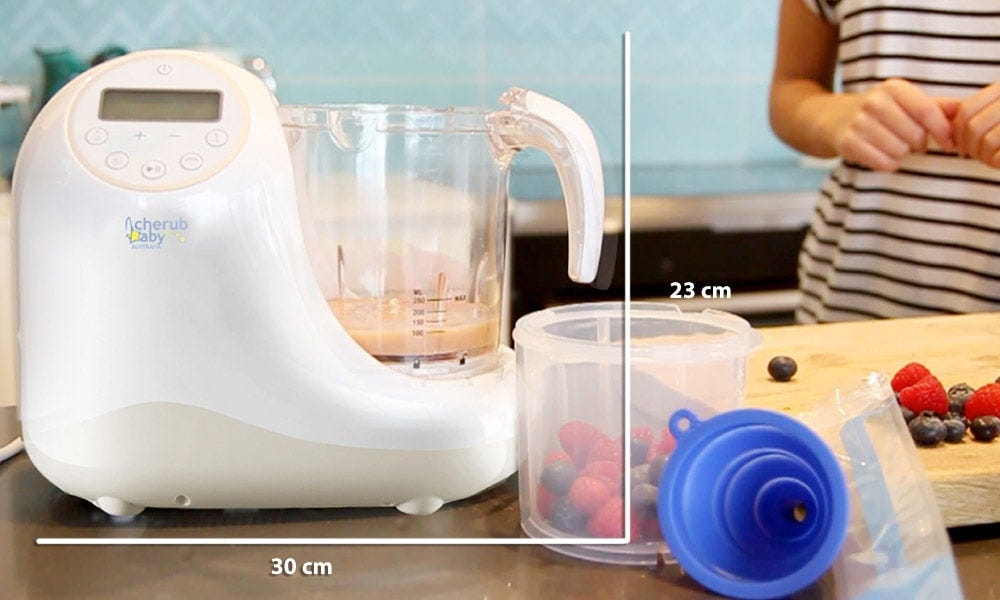 Baby Food Blender vs Food Processor, by Cherub Baby