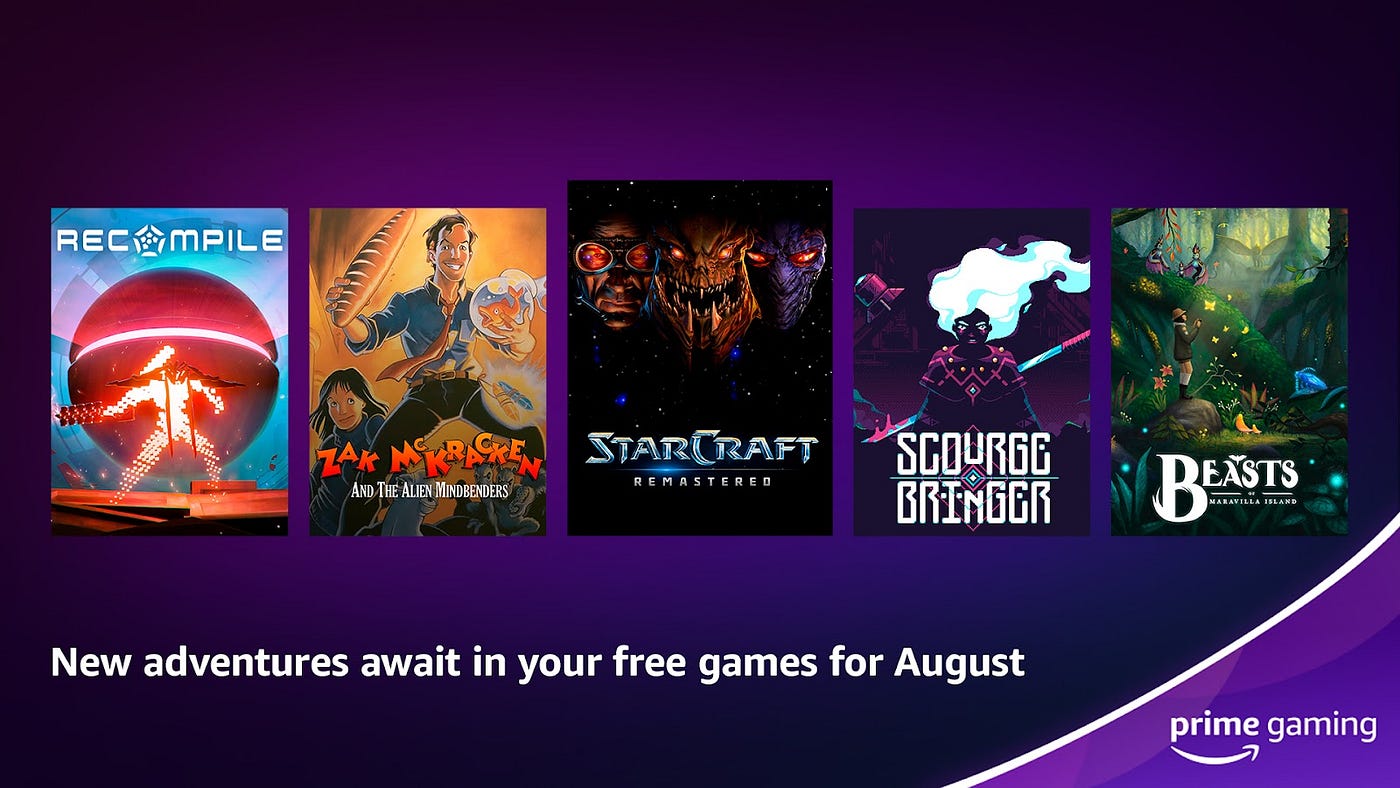 The Prime Gaming August content is bringing the heat this summer