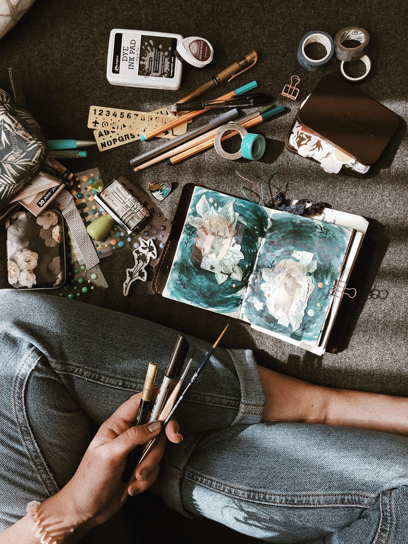 Make your own art! As your skill grows, the struggle and frustration lessen and the pleasure increases. (Photo by Olya P on Unsplash)