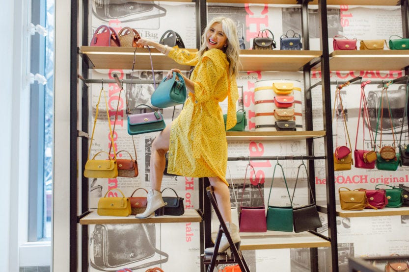 Coach bags store sales near me