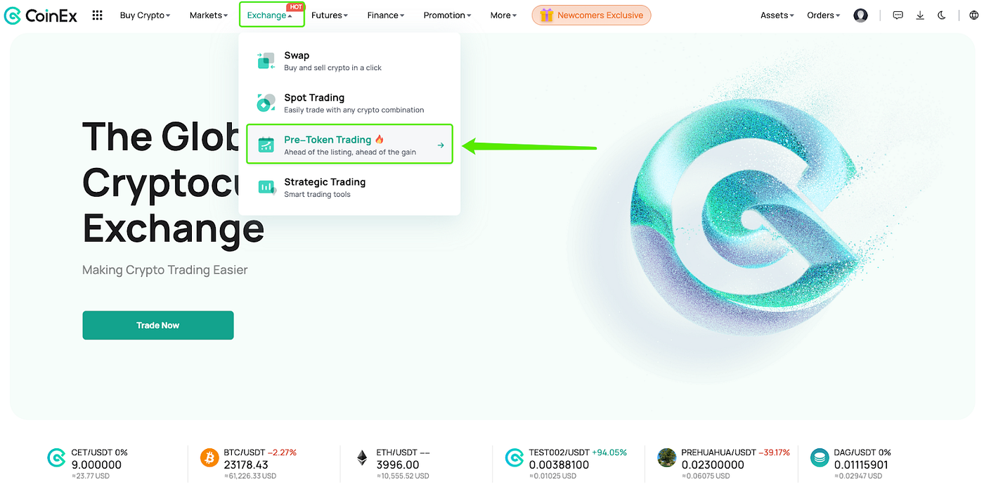 CoinEx Product Guide | How to Participate in CoinEx Pre-Token Trading and  Earn Profits in Advance | by CoinEx | Medium
