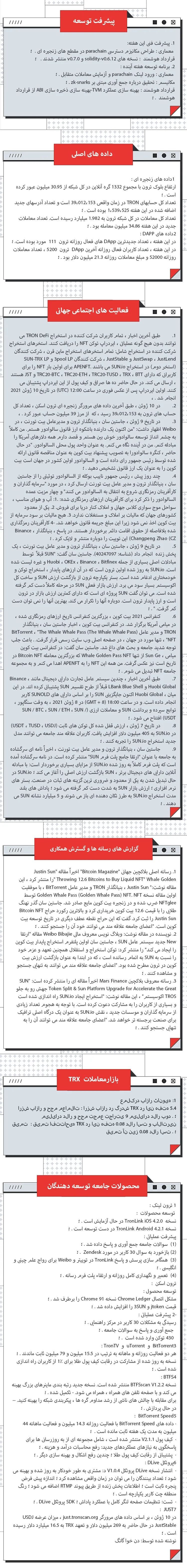 进展周报| 波场TRON进展周报2021.06.05–2021.06.11 - 孙宇晨- Medium