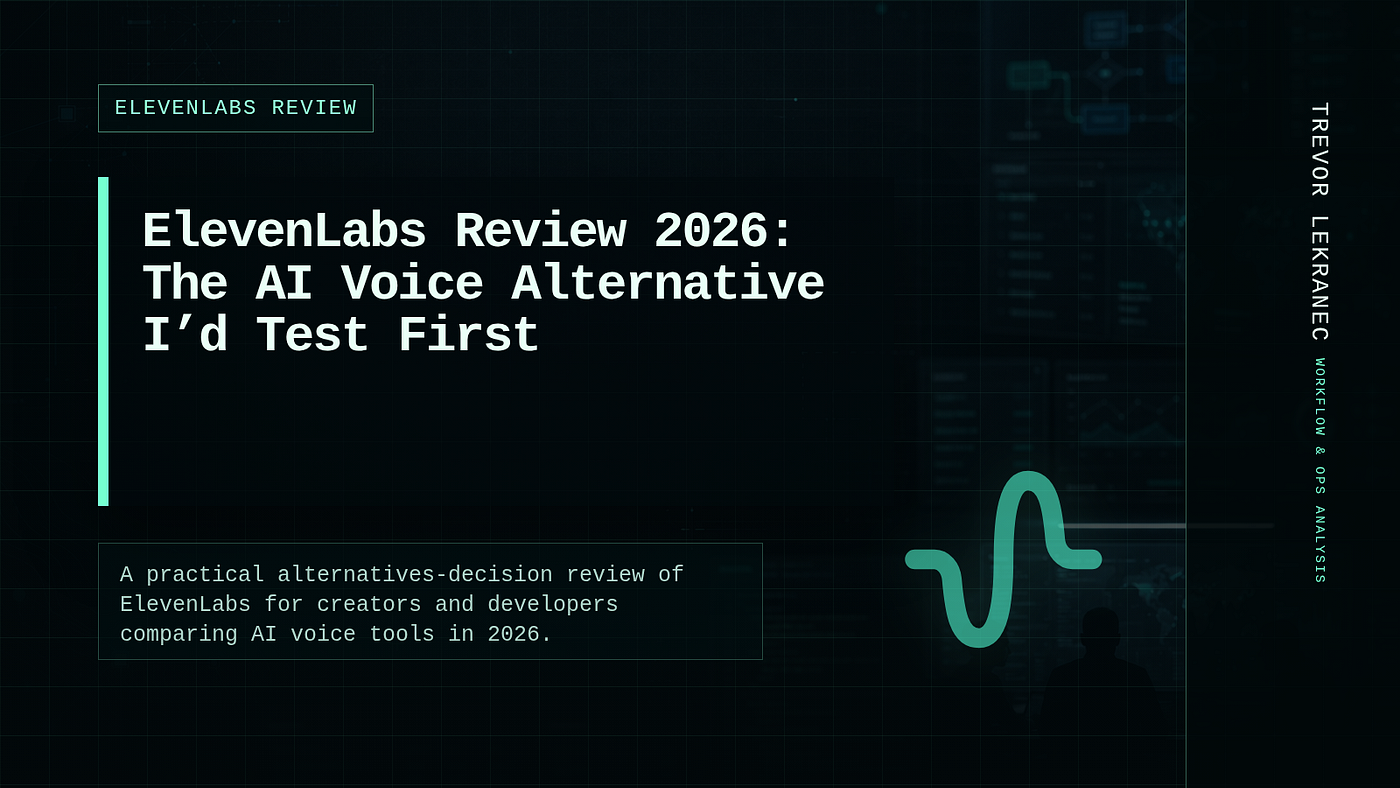 ElevenLabs Review 2026: The AI Voice Alternative I’d Test First