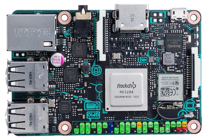 Asus presenta su propia Raspberry Pi: Tinkerboard, un ordenador