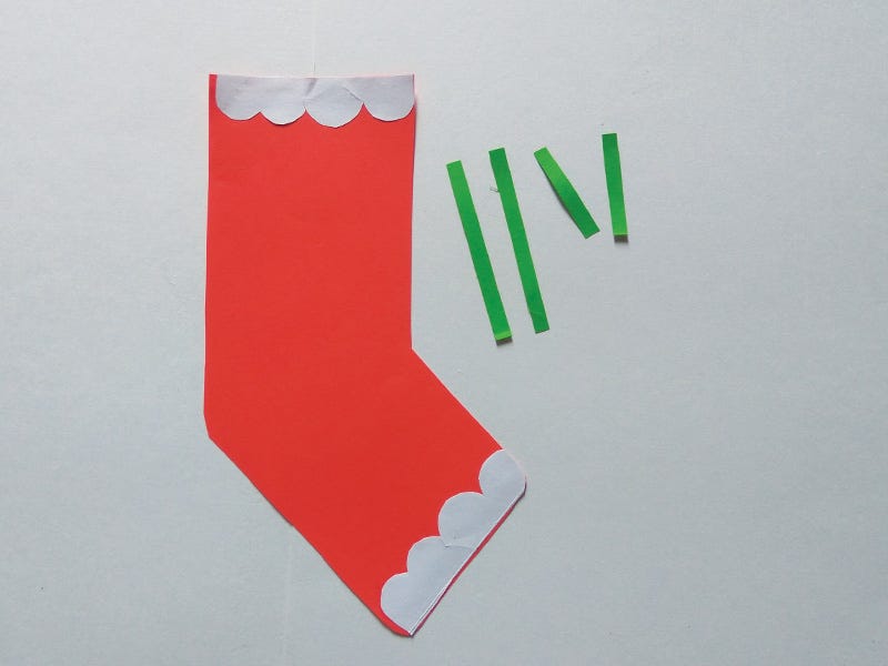 How to make paper Christmas stockings (easy) | Paper craft world | by  Sulochana Shehani | Medium