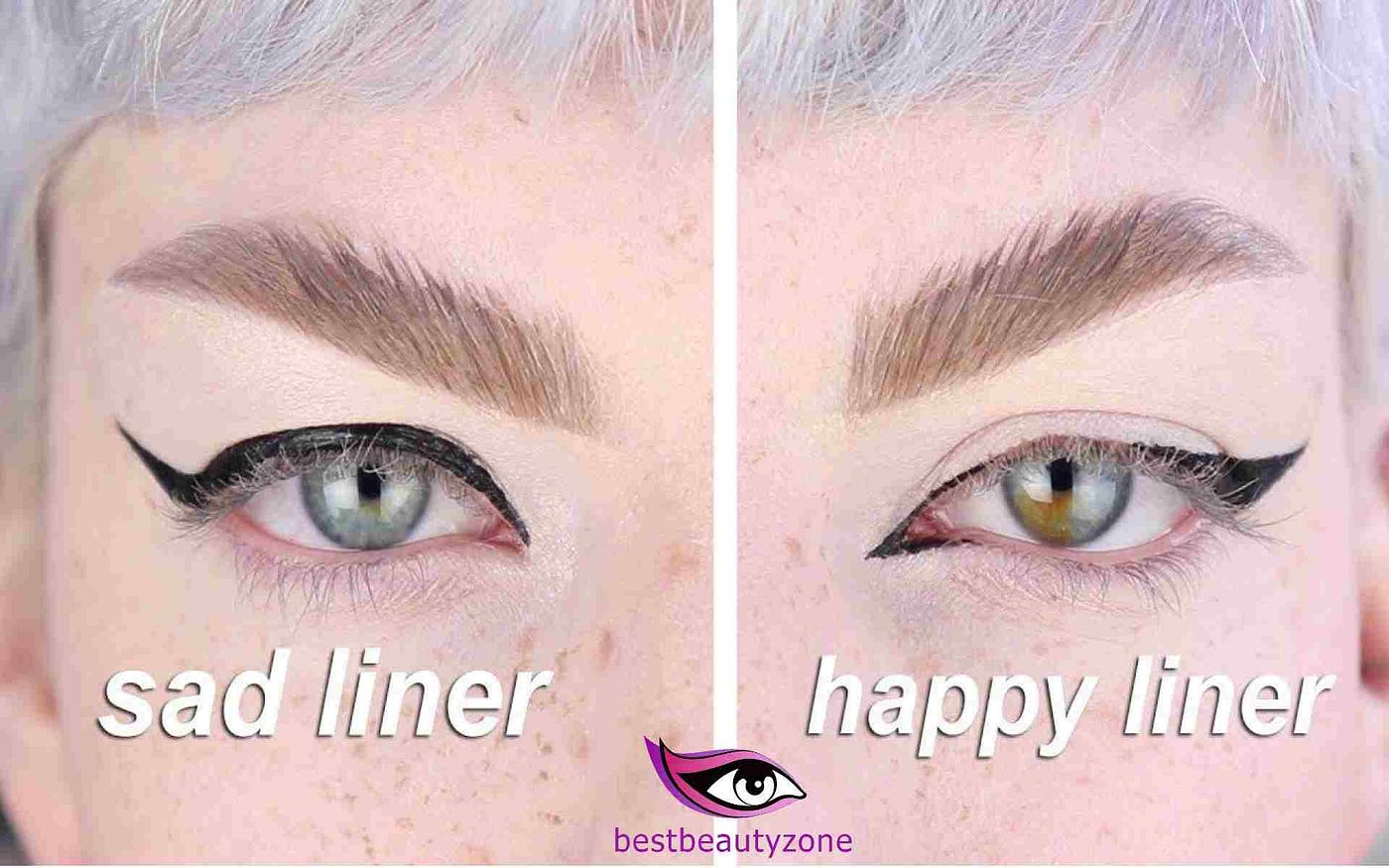 Winged Eyeliner For Hooded Eyes | Ditch Droopy And Sad Effect With Latest  Techniques — Best Beauty Zone | by Mirna | Medium
