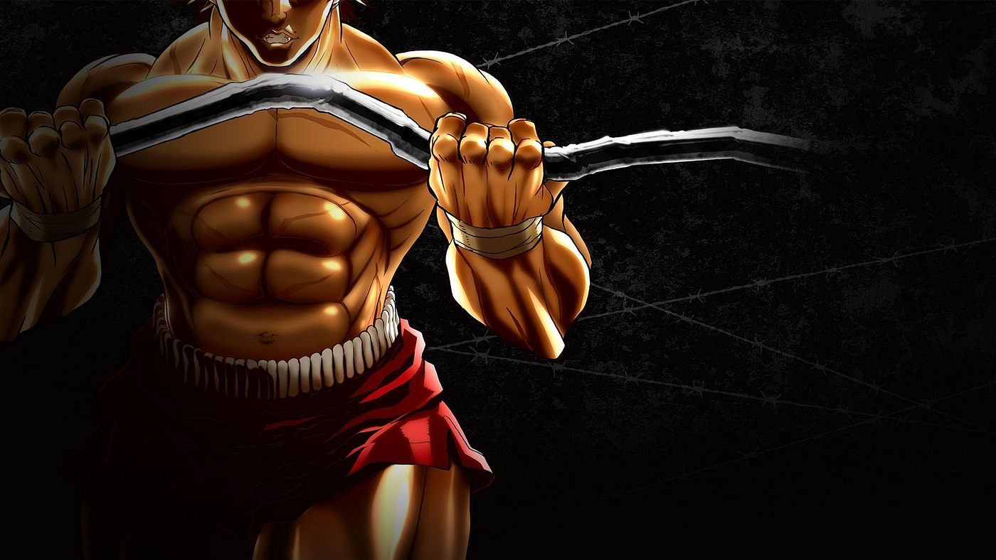 Download An intense training session of Baki Hanma