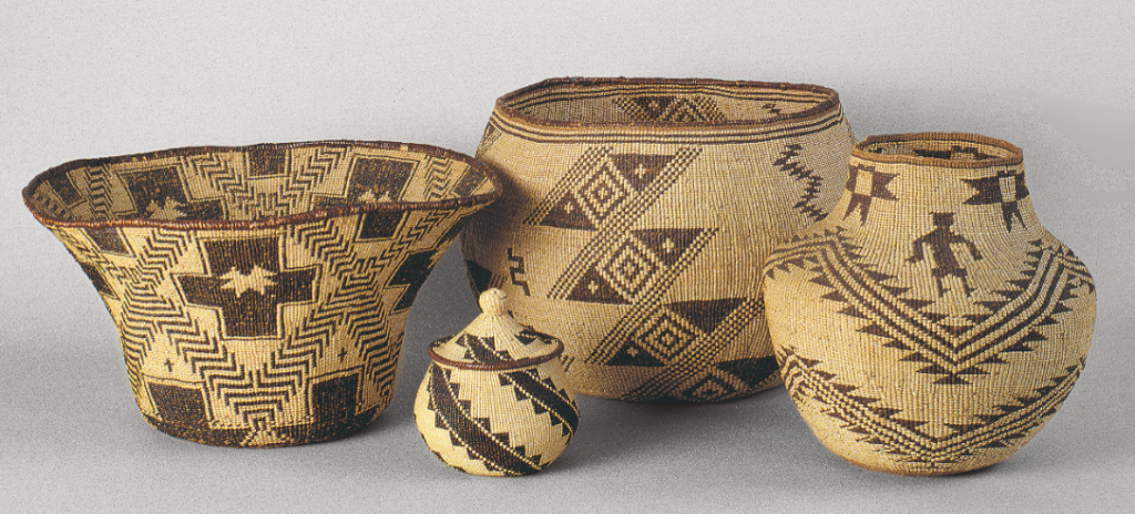 RPC of a Native American basket weaver (120216