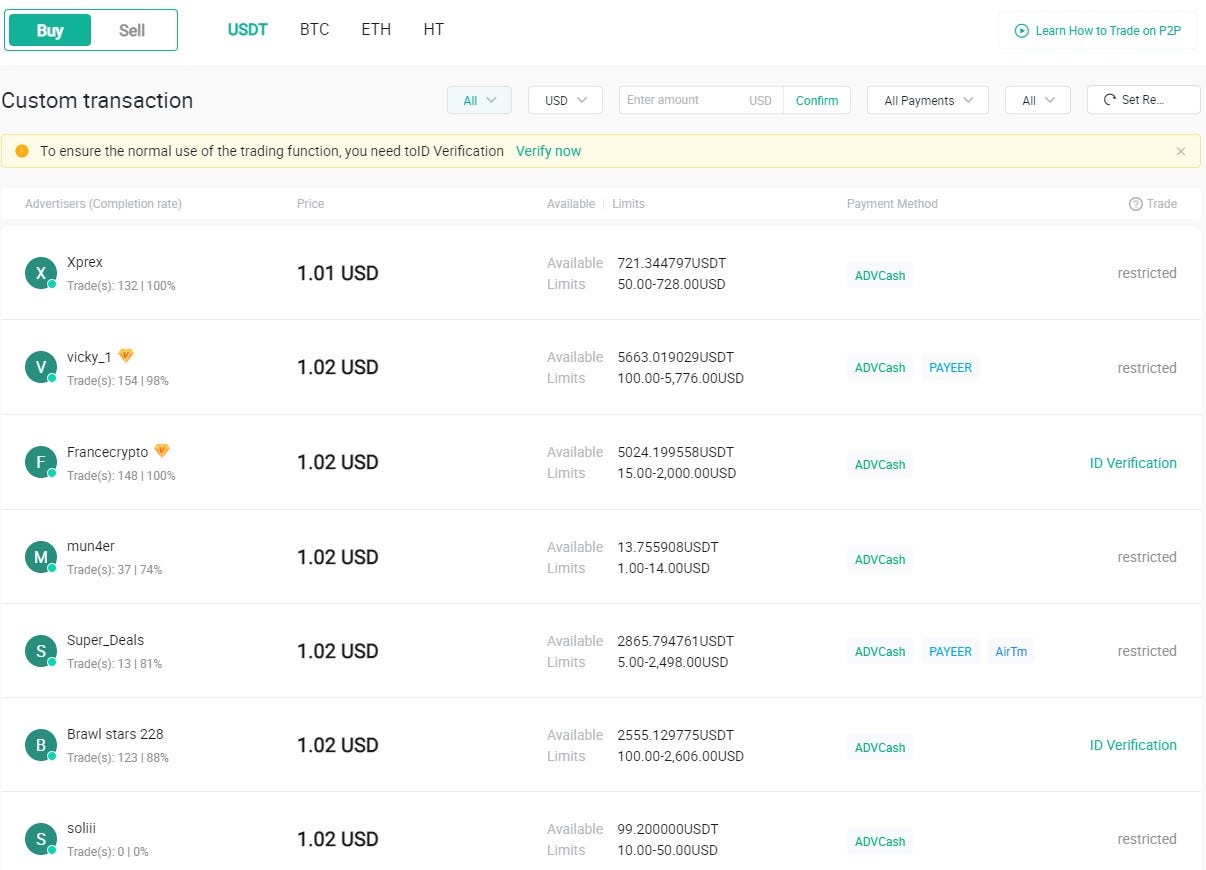 How To Use The Huobi Exchange. This guide contains detailed steps on… | by  Ruma Das | Coinmonks | Medium