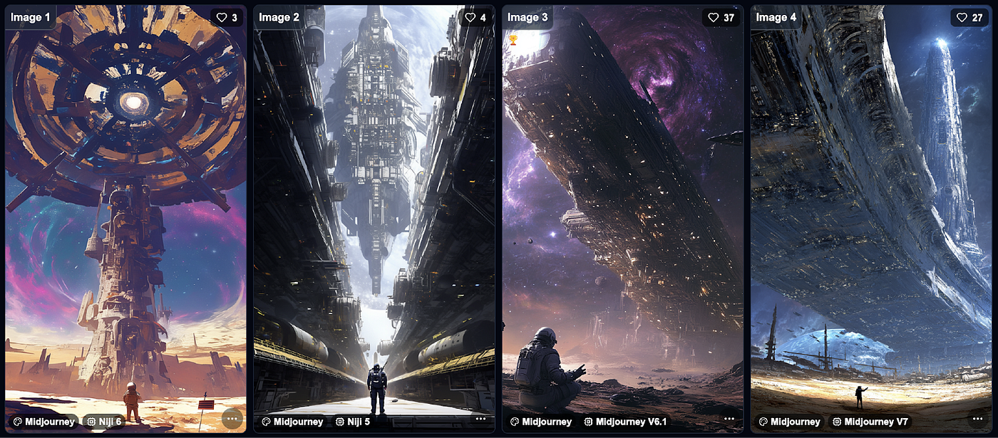 Towering Station: Worm’s-Eye View Comparison from AI Compare Hub