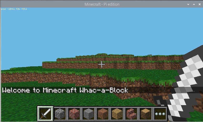 Creating a “Whac-a-Block” game in Minecraft from Julia using PiCraft.jl, by Kim Fung, The Startup