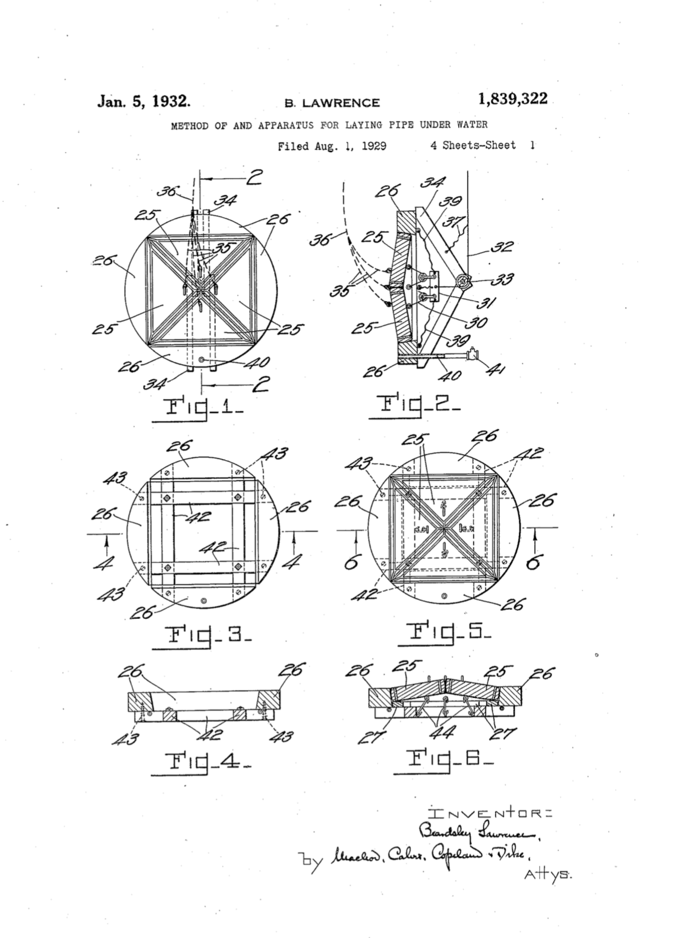 An example of a patent Beardsley filed. Source U.S. Patent Office