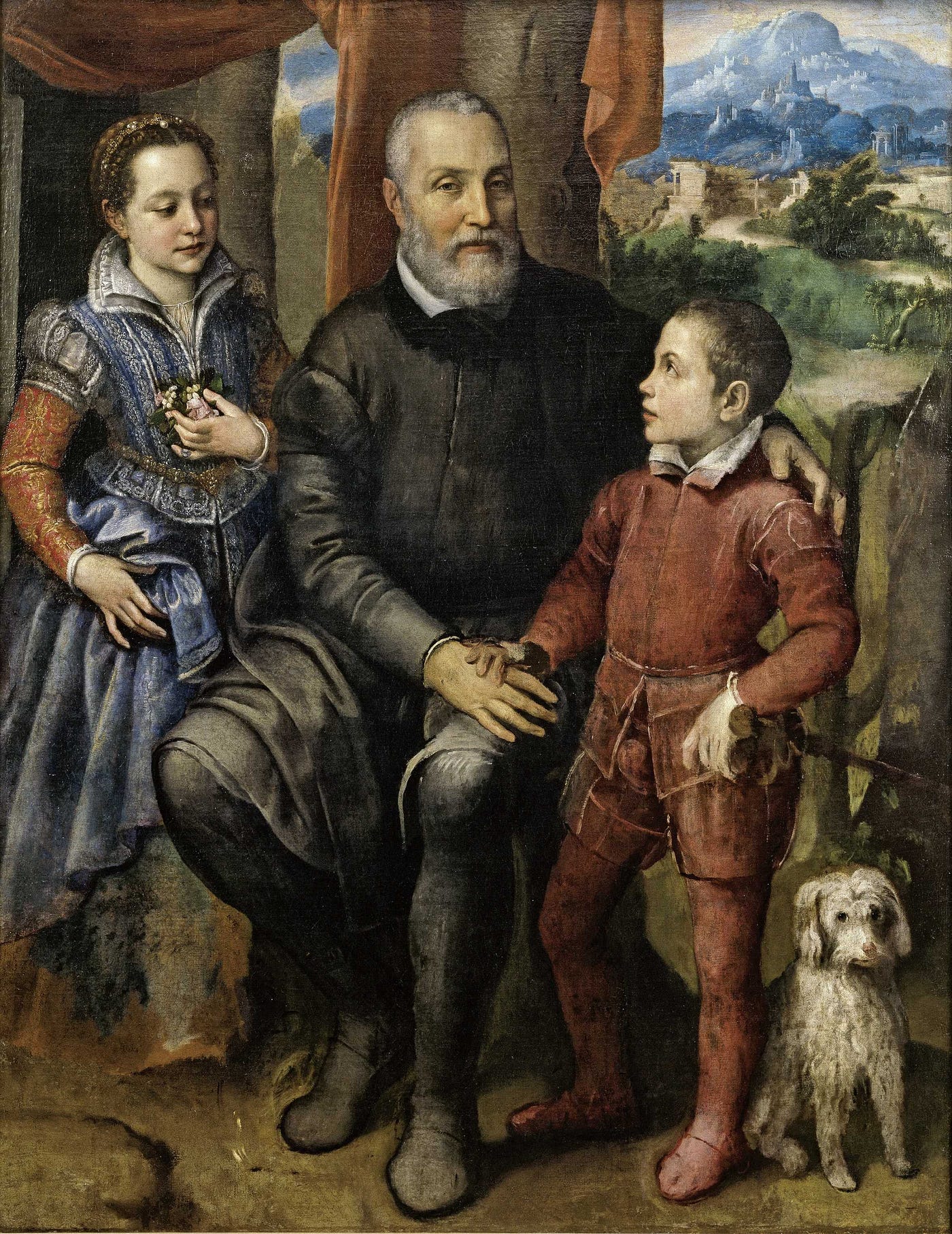 Jogo de Xadrez, 1555  Sofonisba Anguissola