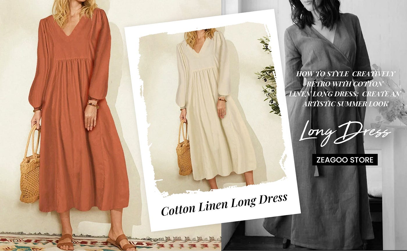 The Best Linen and Cotton Dresses to Add to Your Wardrobe, by Watchsession