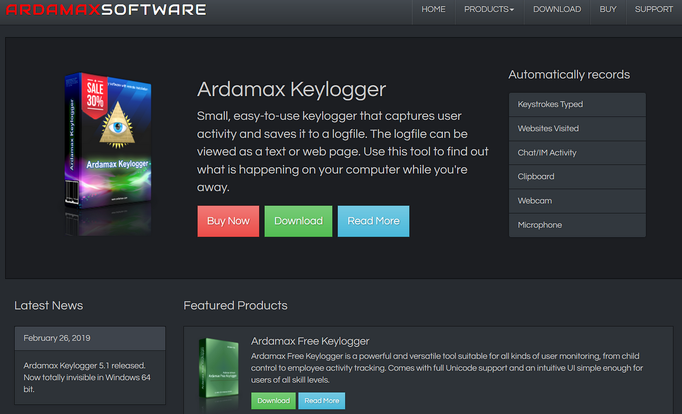 Dissecting Ardamax Keylogger. By Nir Yehoshua (@NirYeho) And Uriel.
