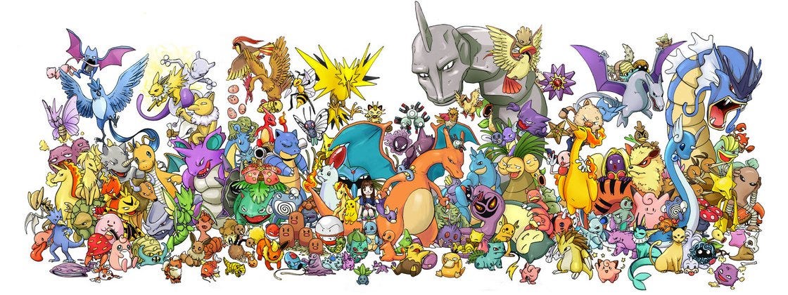 Pokémon Let's Go Pikachu & Eevee - Ilustrações do Livro de Arte