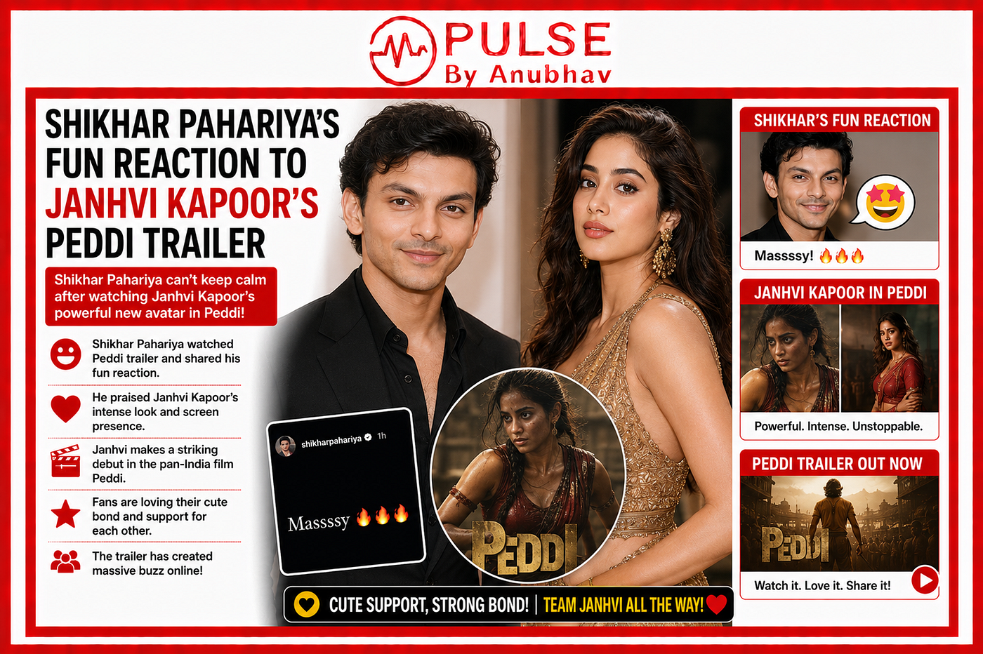 Janhvi Kapoor Age, Height, Biography, Net Worth And Her Bold Role In Peddi Movie Sparks Massive…