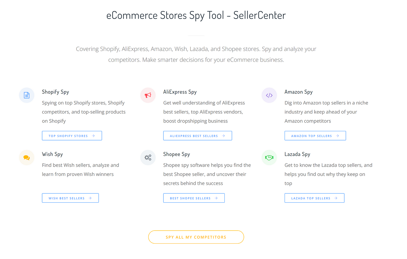 SellerCenter, by Best Spy Tools