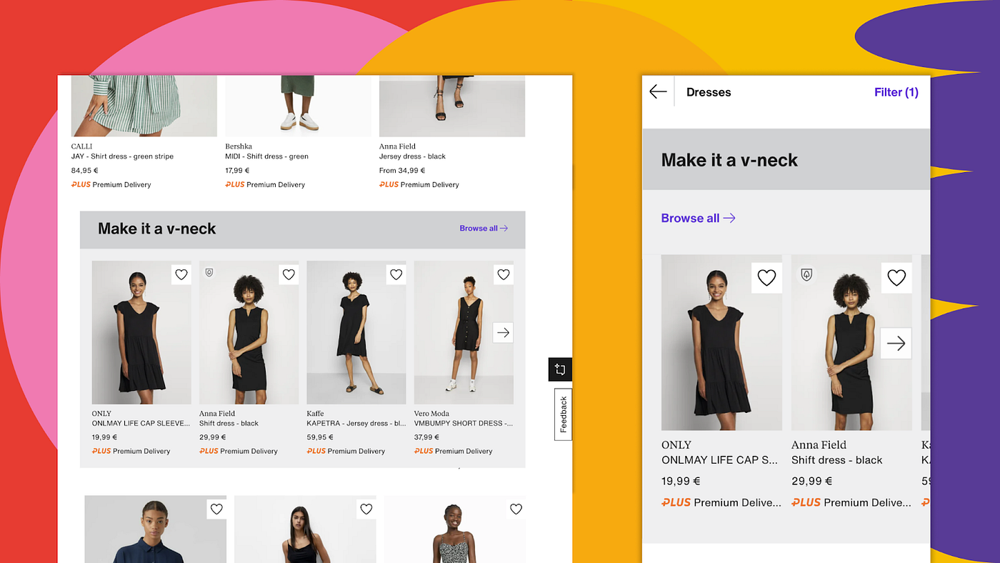 How we redesigned online fashion browsing | Zalando Design