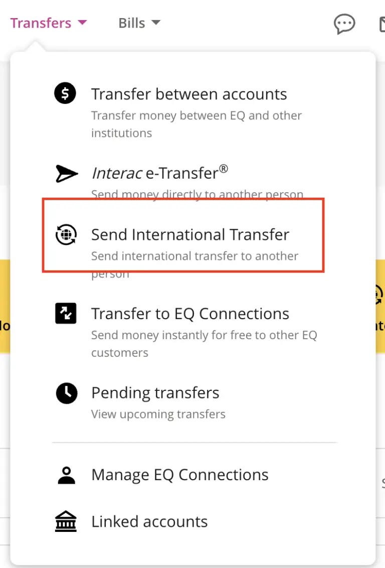 如何從加拿大安全又有效率的匯款到台灣？我用EQ Bank兩天就到！ - A Girl in Canada - 在加生活- Medium