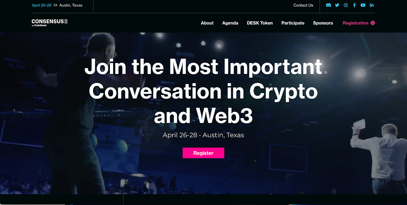 Top crypto events in the world you should not miss | by Tradiny App | Medium