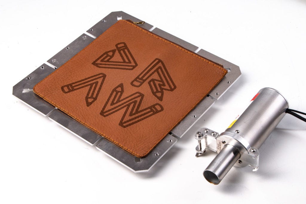Leather: Laser Engraving & Cutting, by Zmorph SA