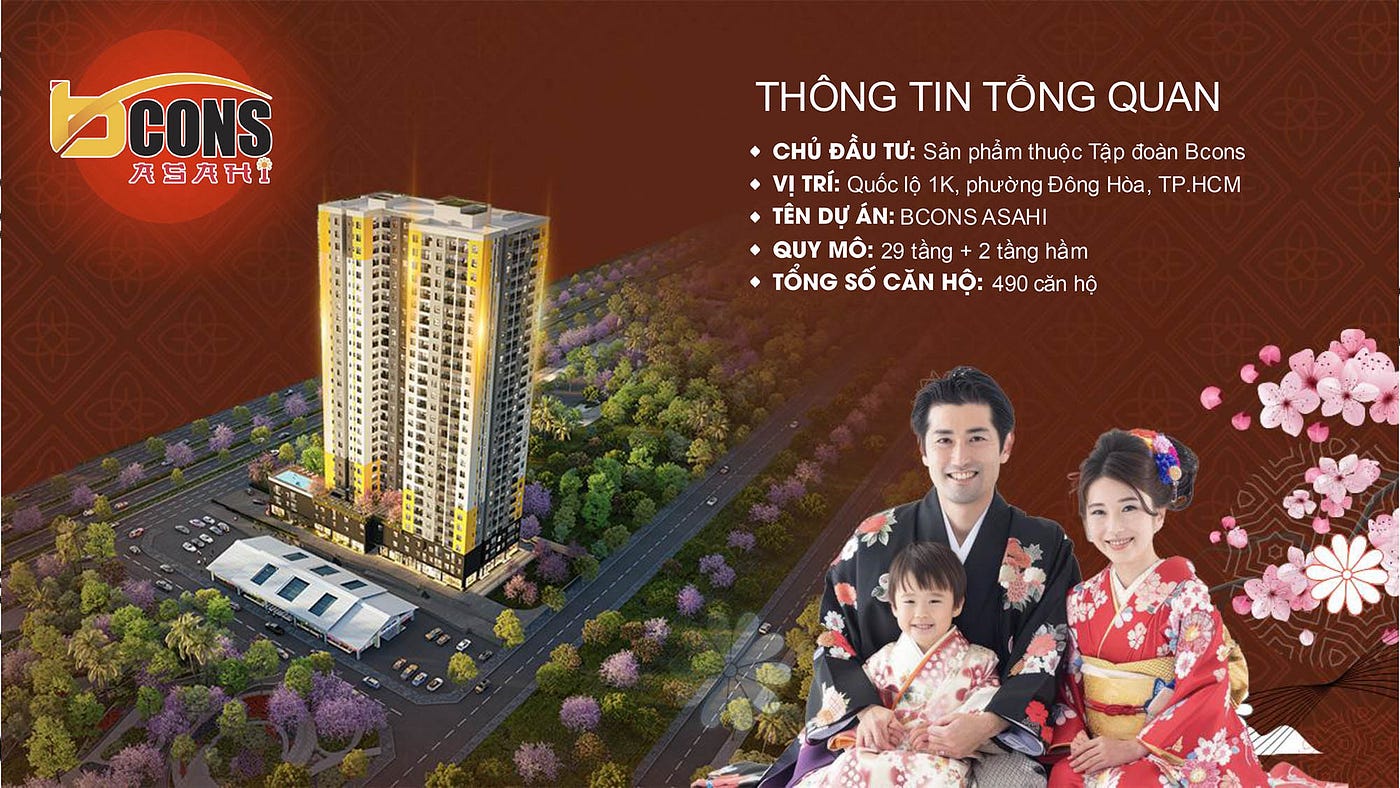 Tổng quan dự án Bcons Asahi