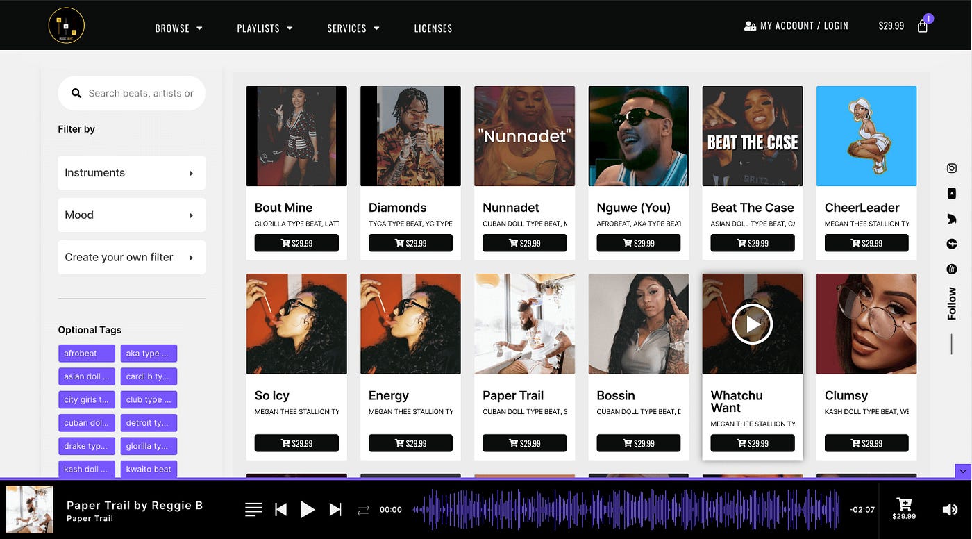 Develop Your Website for Selling Beats in WordPress (2024 BeatStore) |  Medium