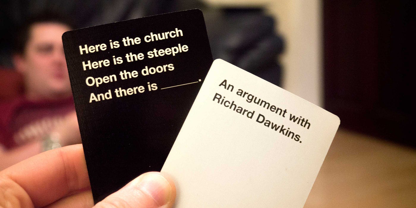 Cards Against Humanity iPhone App: Cards Against Originality