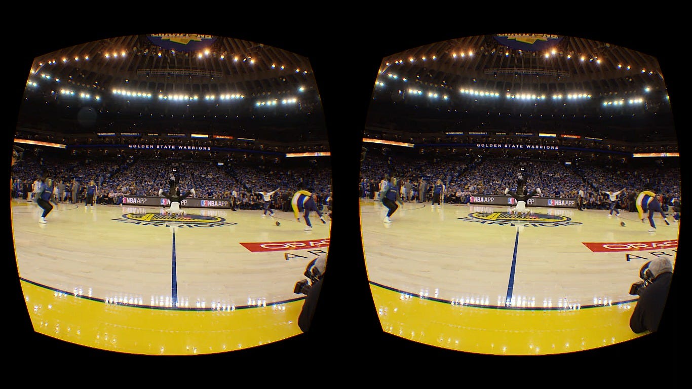 Virtual Reality (VR) in the NBA