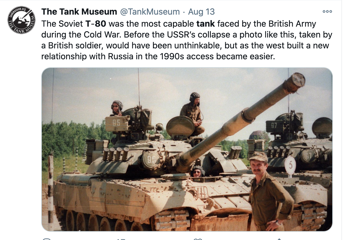 When the enemy tank (T-80) came to Sweden | by Vladan Lausevic