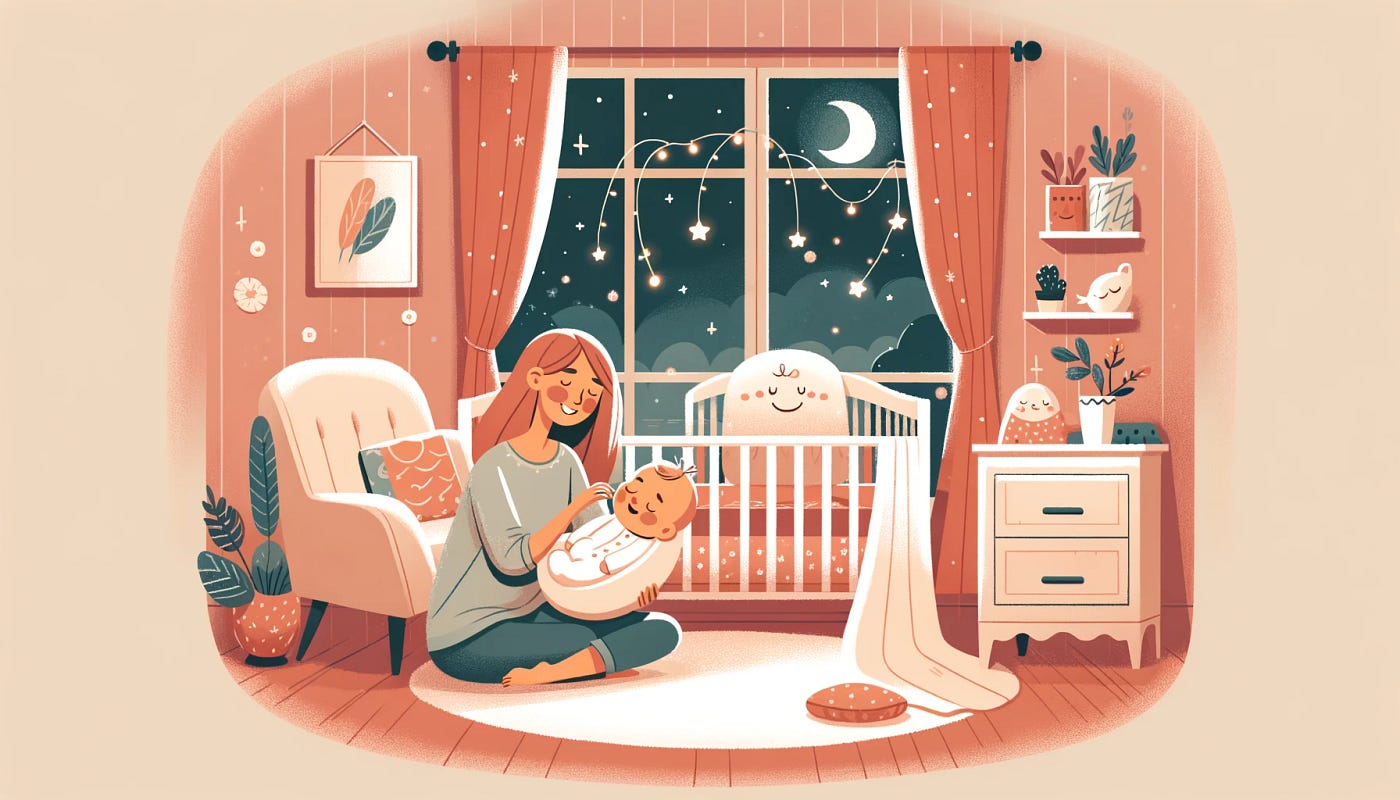 Embracing the Night: A Parent's Guide to Better Sleep for You and Your Baby, by Tina Here, Feb, 2024