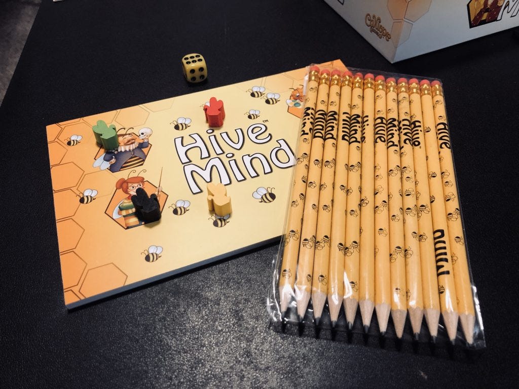 Hive Mind by Calliope Games - Family Fun - How Well Do You Think Alike -  Enjoy Improved Game Play, with Family, Relatives, and Friends Indoor