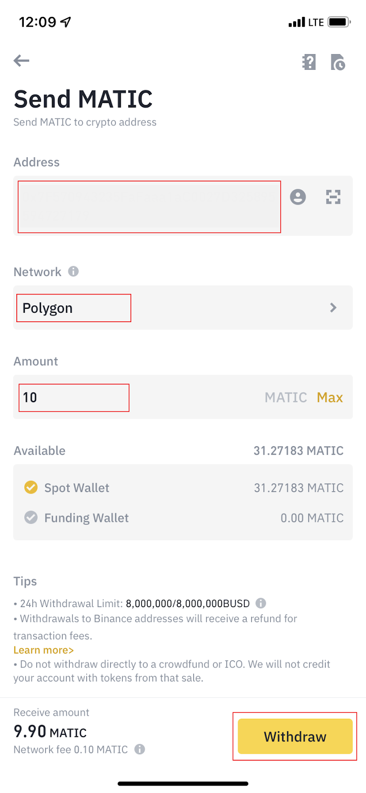 How to move MATIC from CEX to Wallet [Binance, Kucoin, Gate.io] | by  Meshswap | Meshswap | Medium